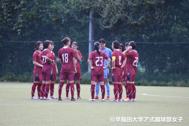 第28回関東女子サッカーリーグ 後期第2節 試合結果 Vs 東京国際大学 早稲田大学ア式蹴球部