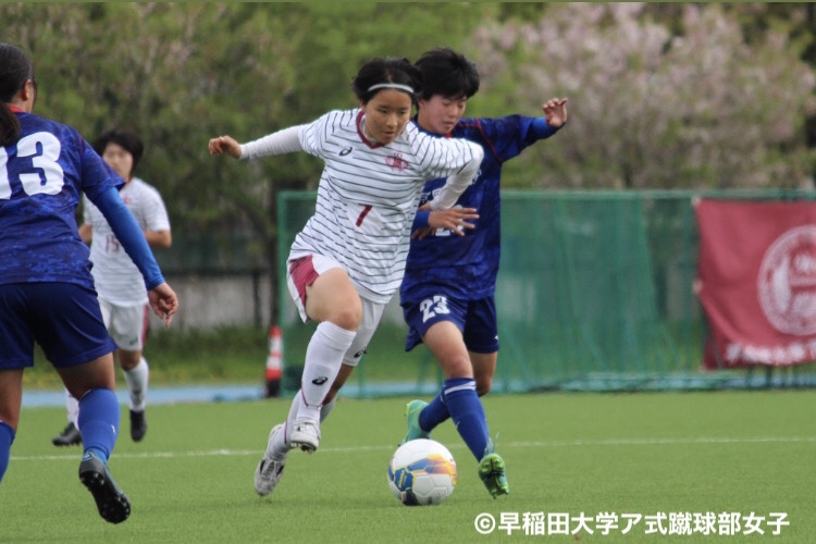 第28回関東女子サッカーリーグ 前期第2節 試合結果 Vs 東京国際大学 早稲田大学ア式蹴球部