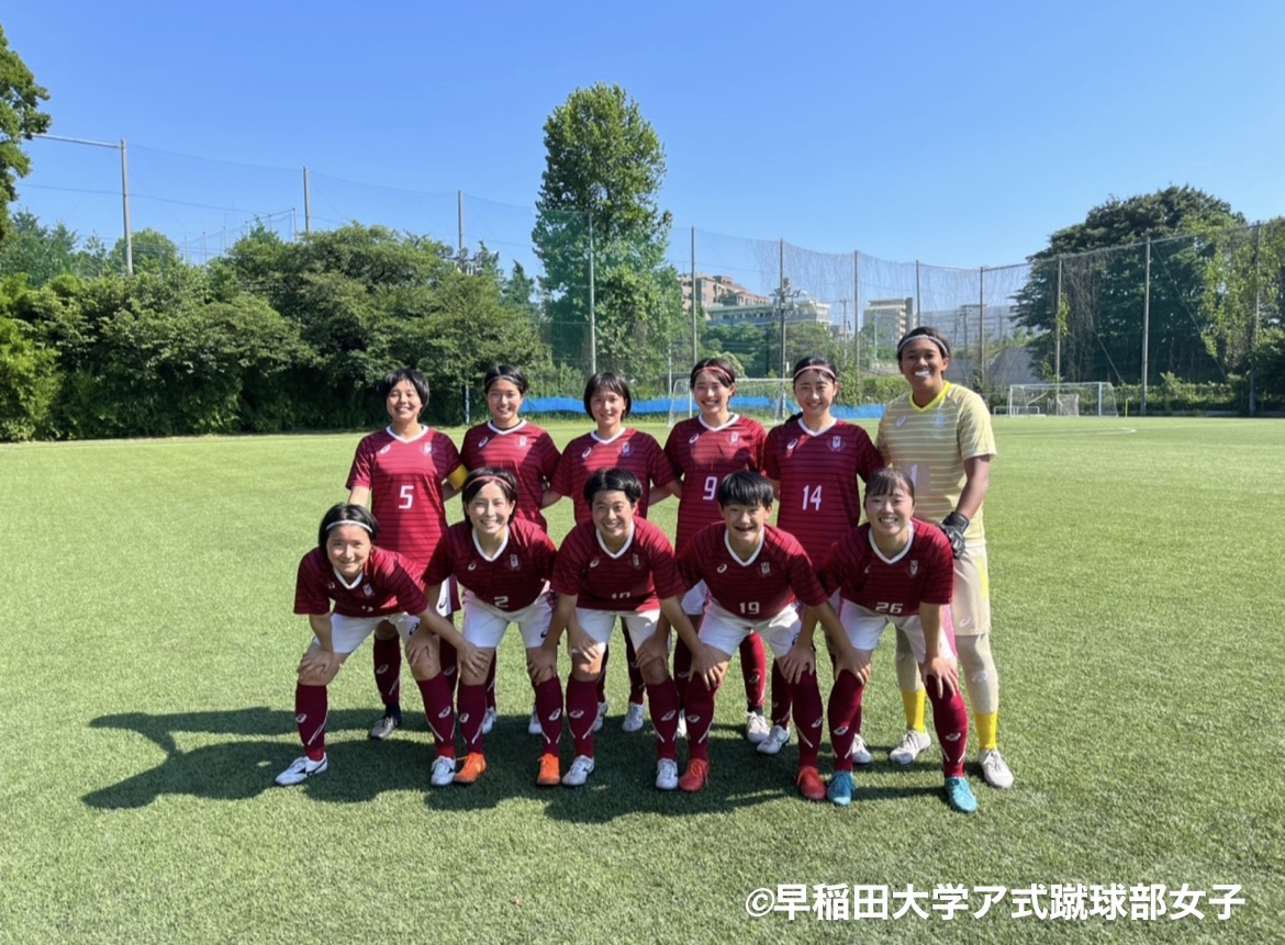 第36回関東大学女子サッカーリーグ戦 前期第10節 試合結果 Vs 帝京平成大学 早稲田大学ア式蹴球部