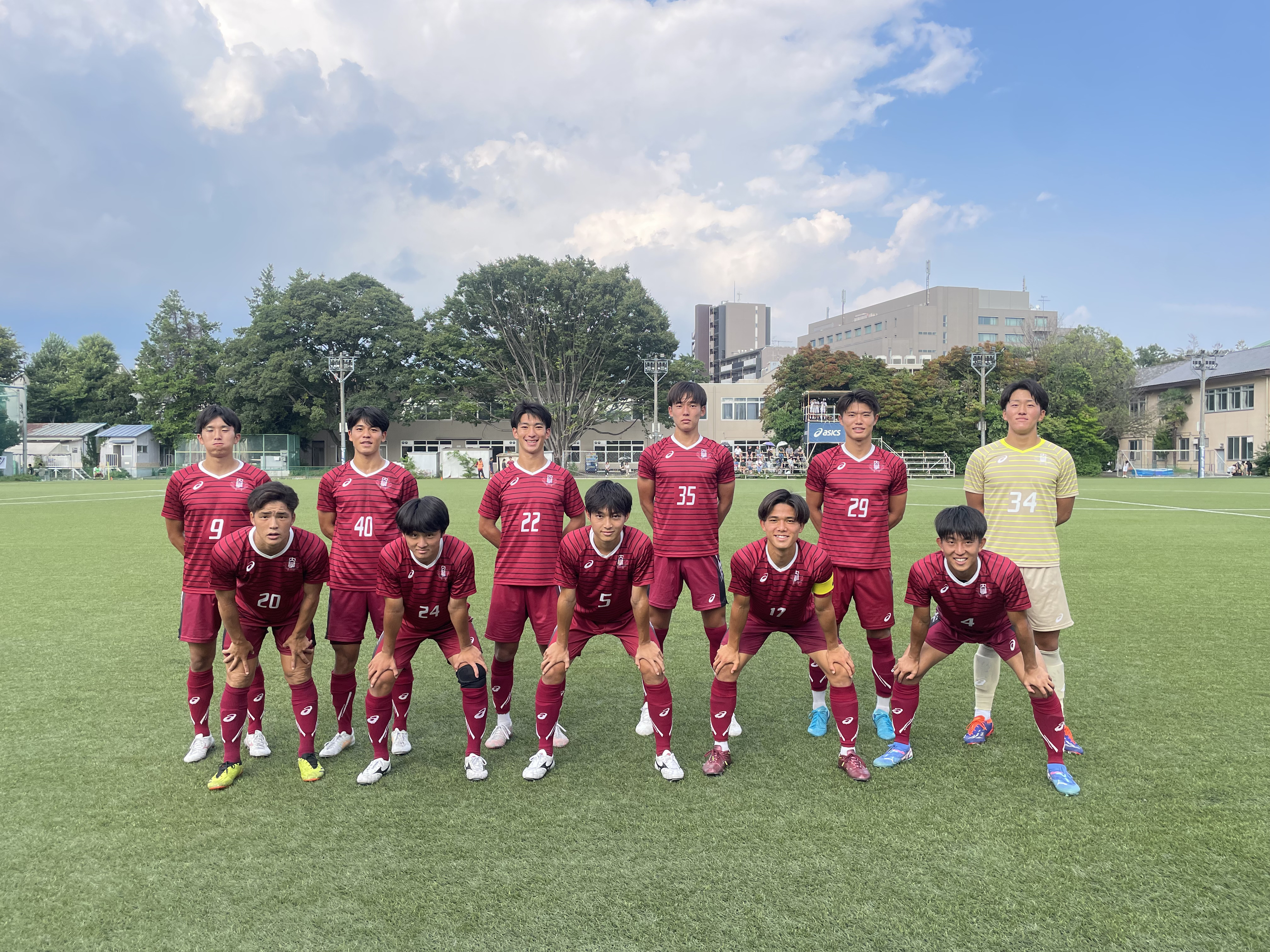 早稲田大学 ア式蹴球部 アシックス サッカーウェア 大学サッカー M